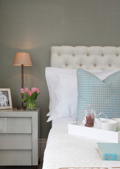 Transitional Bedroom by Jess Lavers Design