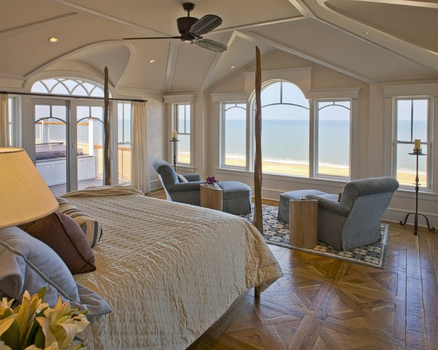Beach Style Bedroom by Dewson Construction Company