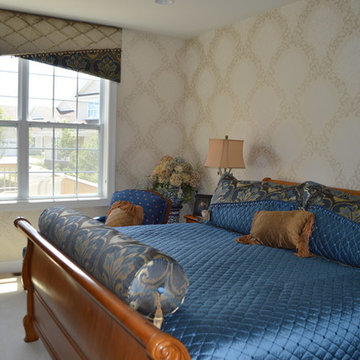 New Townhouse Master Bedroom Treatments