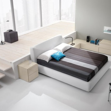 New York NY Bedroom Modern Design - Bed Q. Size $2,640.00
