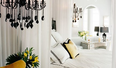 Bold and Beautiful Color Combos: Yellow, Black and White