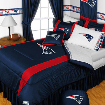NFL New England Patriots Bedding and Room Decorations