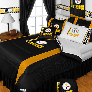 NFL Pittsburgh Steelers Bedding and Room Decorations