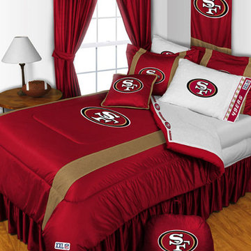 NFL San Fancisco 49ers Bedding and Room Decorations