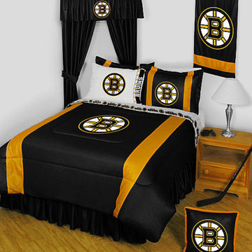 NHL Boston Bruins Bedding and Room Decorations
