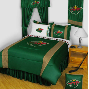 NHL Minnesota Wild Bedding and Room Decorations
