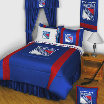 NHL New York Rangers Bedding and Room Decorations
