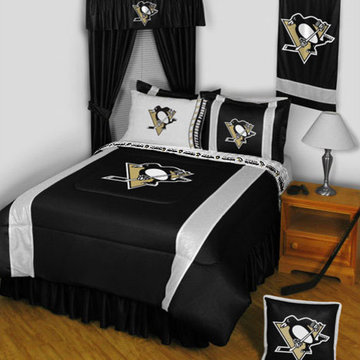 NHL Pittsburgh Penguins Bedding and Room Decorations