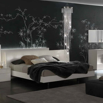 Nightfly White Platform Bed by Rossetto - $2,495.00