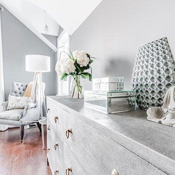 NJ Country House - Modern Farmhouse Master Bedroom
