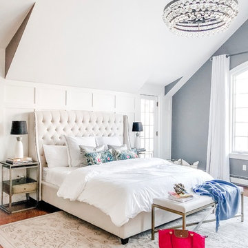 NJ Country House - Modern Farmhouse Master Bedroom
