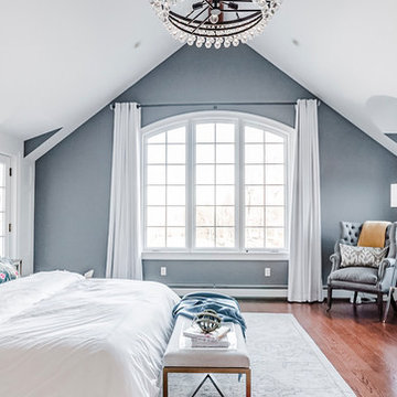 NJ Country House - Modern Farmhouse Master Bedroom