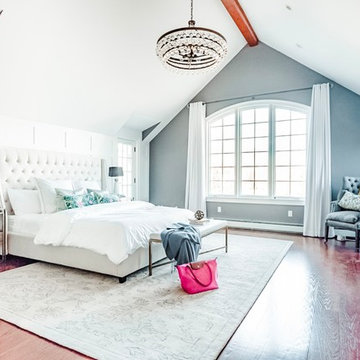NJ Country House - Modern Farmhouse Master Bedroom