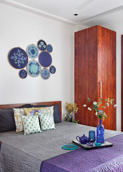 Eclectic Bedroom by Mrigank Sharma Photography