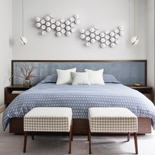 bedroom, headboard