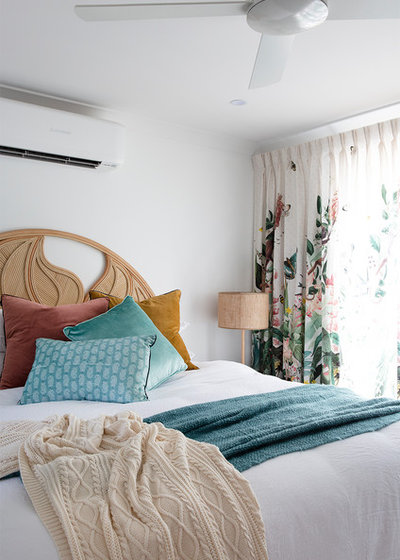 Beach Style Bedroom by Kim Black Design