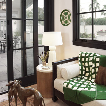 Northern California Style - Master Bedroom Lounge Area www.hryanstudio.com