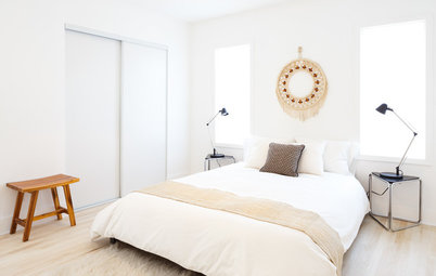 13 façons d'intégrer un tissage à la décoration de votre chambre