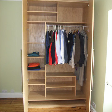 oak veneer wardrobe