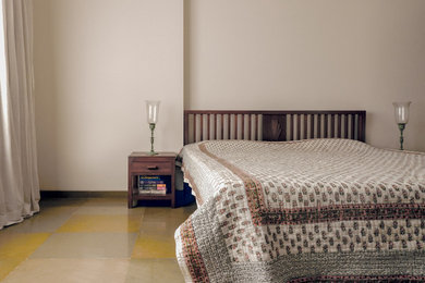 Photo of a modern bedroom in Ahmedabad.