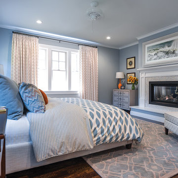 Ocean Edge Custom Home - master bedroom