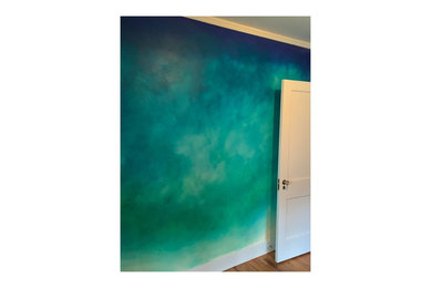 Ombre' wall
