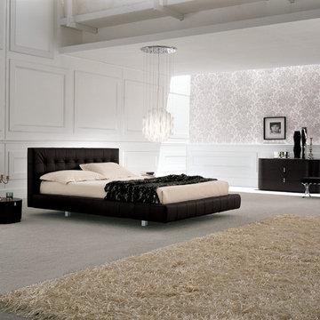 Omega Modern Bed by Presotto Italia