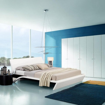 Orca - Contemporary Platform Bed with Smart Touch Lights