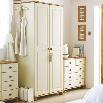 Oslo Cream & Solid Pine Free-standing Bedroom Furniture