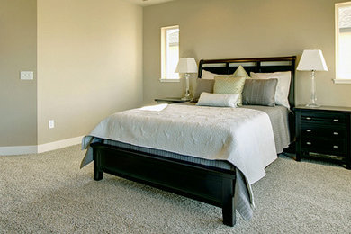Example of a bedroom design in Denver