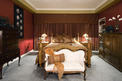ロサンゼルスにあるトラディショナルスタイルのおしゃれな寝室