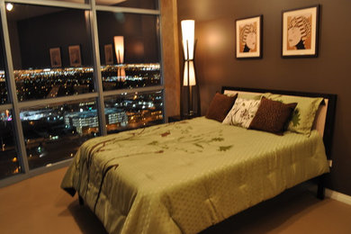 Example of a classic bedroom design in Las Vegas