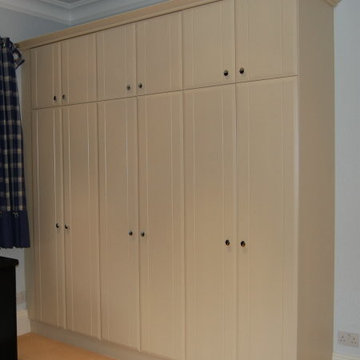 Painted finished wardrobes