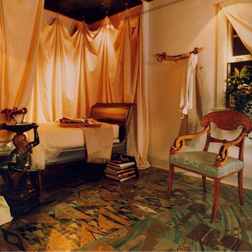 Painted Floor in the Style of Klimpt