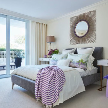 Palm Beach Lavender & Green Jewel Bedroom