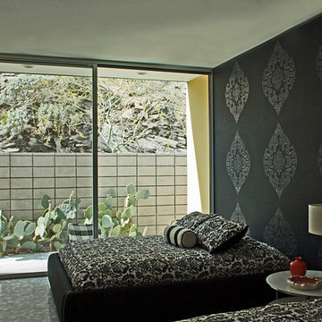 Palm Springs Modern Moroccan Guest Room