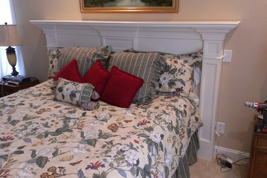 Elegant bedroom photo in Charlotte