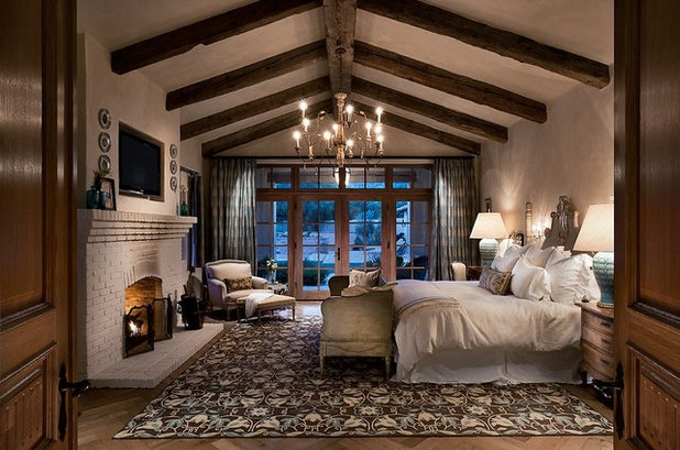 Amerikansk Southwestern Soveværelse by Calvis Wyant Luxury Homes