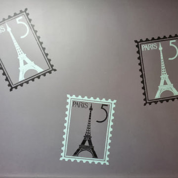 Paris themed room