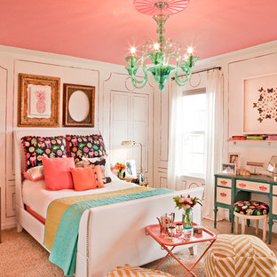 75 Beautiful Orange Bedroom With Pink Walls Pictures Ideas November 2020 Houzz