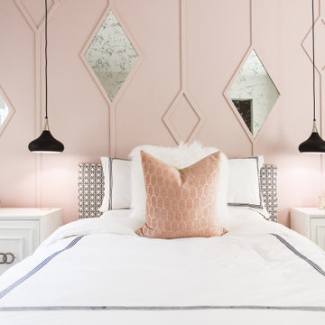 Parisian "Pretty in Pink" Bedroom