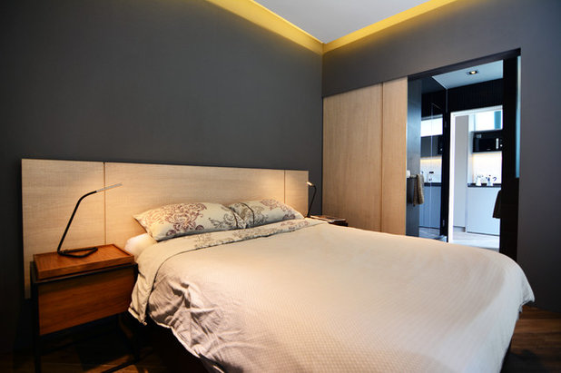 Contemporary Bedroom by Metamorphic