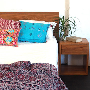 Paul's Recycled Timber Floating Bed