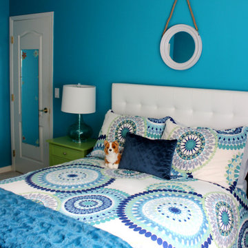 Peacock Teen Bedroom