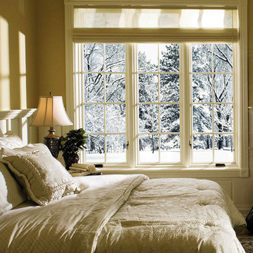 Pella® Architect Series® casement bedroom windows brighten your view