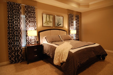 Trendy bedroom photo in Little Rock