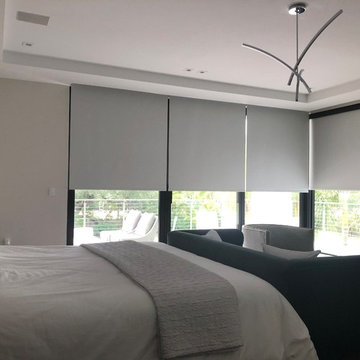 Pinecrest Private Residence- Motorized Blackout Shades