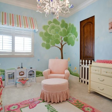Pink and Personalized: Cameron's Design Girl's Nursery