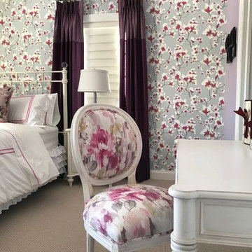 Pink and Purple Girl's Dream Bedroom