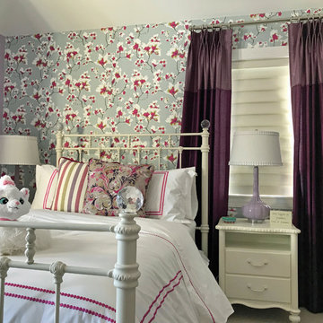 Pink and Purple Girl's Dream Bedroom